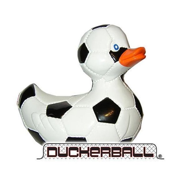 Rubba Ducks Rubba Ducks RD00013 Duckerball with Patches - Black and White RD00013